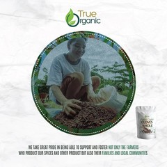 True Organic Ceylon Cloves Whole, 1 lb, Premium Grade, USDA Organic & Kosher Cer
