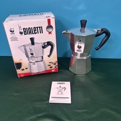 Bialetti Moka Express 6-Cup Stovetop Coffee Espresso Maker 275-06 -Made In Italy