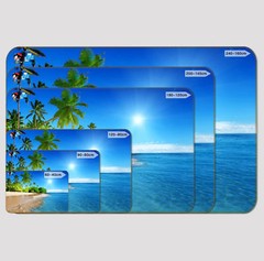 3D Beach Yellow Car NAO11411 Transport Game Rug Mat Elegant Photo Carpet Mat Fay