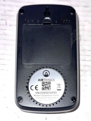 Airthings Corentium Home Radon Detector 223 Portable (3) AAA Battery Operated
