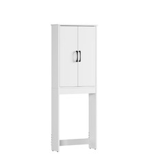 Ardent Over Toilet Storage Cabinet White Bathroom Space Saver Shelf