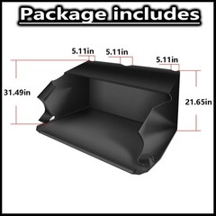 Upgraded 48388 Hopper Bag for Agri-Fab 42″ Tow Lawn Sweeper, Replacement 45-0320