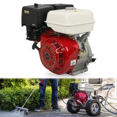 15HP GX390 Engine Oil Alarm Recoil Start 6.5L OHV Engine Horizontal Shaft