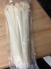 12″ (100 pcs) White Heavy Duty Cable Tie