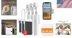 Smart Motorized Blinds Kit with Hub Mini Matter – Solar Powered & WiFi Control