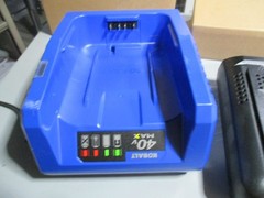 New, Genuine Kobalt 40 Volt Max 6.0 Ah Extended Run Battery and Charger Combo