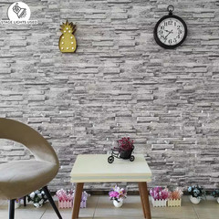 Falkirk Uffcott 39.4 In. X 9.8 In. Grey Faux Ancient Brick Styrofoam 3D Decorati