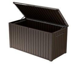 Keter 170 Gal. Resin Deck Box Large Indoor/Outdoor Storage