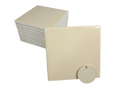 French Vanilla Yellow Ceramic Tile 4.25 in Shower Backsplash Classic Color 141