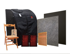 Therasage Thera360Plus Portable Full Spectrum Infared Sauna Black