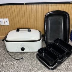 Rival 16-Quart Roaster Oven 150° to 450° F Temperature Control + 3 Compartments