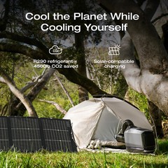 EcoFlow Wave 3 Portable Air Conditioner & 1024Wh Add-On Battery for Camping/Rv