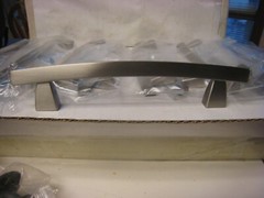 10 yes 10 Used Top Knobs Cabinet Arched Pull 5 Inch (c-c) Brushed Satin Nickel