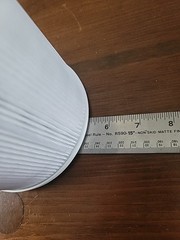 HEPA Air Purifier Replacement Filter 5 1/4 Long, Inner Diameter 3 1/2