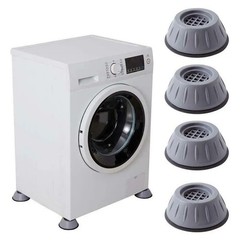 4-PCS Anti Vibration Washing Machine Support Anti-Slip Rubber Feet Base Pads Mat