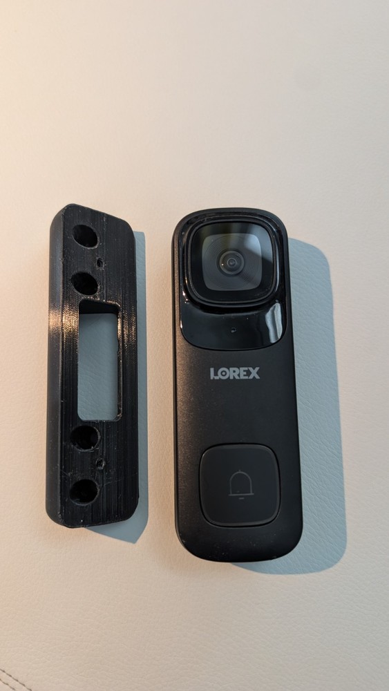 Lorex 4K Wi-Fi Video Doorbell (Wired, 32GB, Cloud-Enabled) (267639324906)