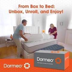 Dormeo California King Cooling Mattress Topper 3 inch 3 Zone Octaspring – NEW