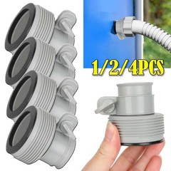1-4pcs Adapter B 1.25″ to 1.5″ Type B Pool Hose Adapter Replacement Accessories