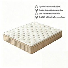 12” Hybrid Mattress Gel Memory Foam Spring FULL Size Bed IN BOX 12”*75”*54”