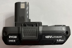 New Ryobi PBP002 One+ 18V 18 Volt Lithium Ion Battery 1.5Ah Li-ion