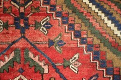 Vibrant Tribal Area Rug 4×6 Handmade Wool Geometric Pattern Carpet for Any Room