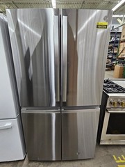 GE Profile PAE28BYTFS 36″ Stainless French Door Refrigerator NOB #160704
