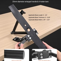 NEW Lawn Mower Blade Sharpener 15°-45° Adjustable Lawnmower Blade Sharpener US