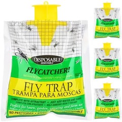 outdoor disposable fly traps to keep outdoor ranches free from annoying fly