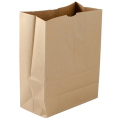 Large Heavy Duty Brown Paper Grocery Bags – 57 lb Basis Weight, 12x7x17 Inch …