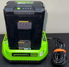 Greenworks Pro 60v Battery LB60A00 & Charger CAC801