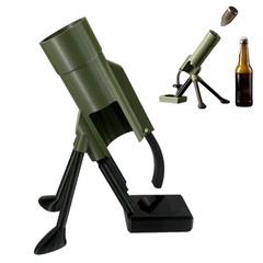 Mortar Bottle Opener For 12oz Bottles – Tactical Beer Cap Launcher – Fun Gift