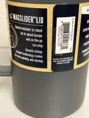 Charcoal YETI® 24oz Rambler Beer Mug – Authentic – Brand New VII Magslider