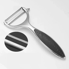 2 Stainless Steel Vegetable Fruit Peeler Set-Non-Slip Safe Handle Potato Peeler