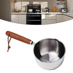 Stainless Steel Milk Pan Small Saucepan Butter Melting Cooking Pot