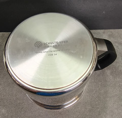 Schulte-Ufer 1.5L Double Boiler Milk Pot Bain Marie Stainless Steel
