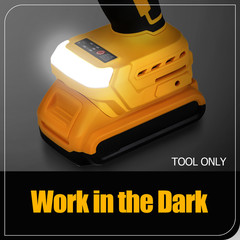 Brushless Cordless Impact Driver For Dewalt 20V Max Battery 1/4″ Compact 2 Speed