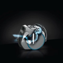 Miele Boost CX1 Graphite Grey Blue Compact Bagless Vacuum. FREE SHIPPING!