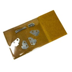 5 Pcs Cheese Markers and Spreader Set, Silver, Stainless Steel, Hand Wash Only
