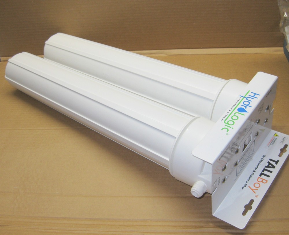 Hydro Logic Tall Boy De Chlorinator And Sediment Filter – USES 20″ FILTERS