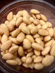 Blanched Whole Almonds Fresh Resealable Bag 11oz.to 30lbs.by Agro Sun
