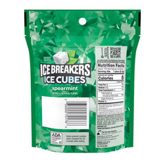 (Pack of 2) Ice Breakers Ice Cubes Spearmint Sugar Free Gum 8.11 oz 2x 100 pcs