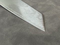 9.5″ 240mm S35VN Powder Steel Damascus Japanese Kiritsuke Gyuto Chef Knife K-Tip