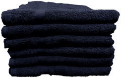 2 Piece Bath Towel Set | 100% Cotton | 27 x 54 | Solid Navy Blue