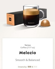 Best By 2026 Sept Nespresso Vertuo Melozio TWO SLEEVES 10 Capsules each sleeve