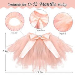 4 PCS Newborn Photography Props Outfits-BabyTutu Skirt 0-12months, Ph227-h