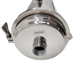 PVDF Ultrafiltration Membrane Filter 8000L/h Stainless Fluid Purification Tool