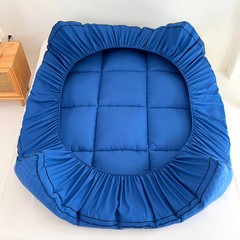 Extra Thick Mattress Topper Waterproof Bed Cover Cushion Soft Breathable Washabl