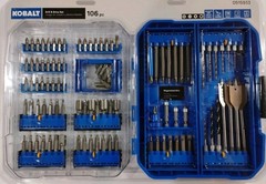 Kobalt 106-Piece Professional Set Drill & Drive Bit Set, Brand New Sealed