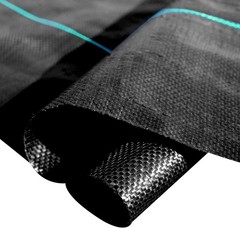 3.2oz 6*300FT Heavy Duty Woven Ground Cover Landscape arden Fabric Weed Barrier