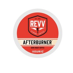 REVV AFTERBURNER Coffee, Keurig K-Cup Pod, Dark Roast, 96 Count
